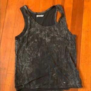 Stone grey tank top